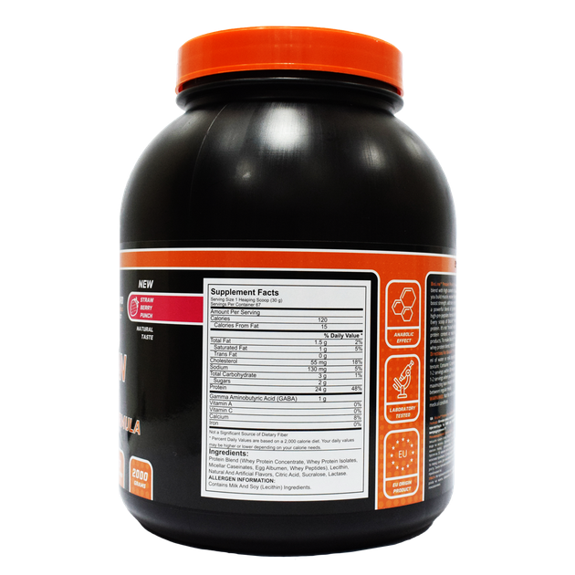 Протеин для похудения 80% 2кг Bioline Nutrition Земляничный пунш (Банка) - Фото 2 Протеин для похудения 80% 2кг Bioline Nutrition Земляничный пунш (Банка) - изображение 2