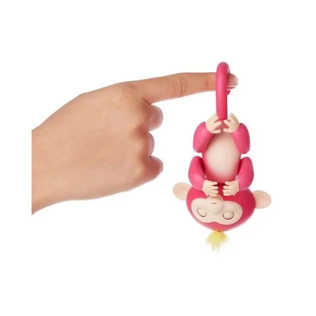 Інтерактивна ручна мавпочка Wow Wee Fingerlings розумна дитяча іграшка - зображення 3