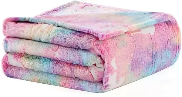 Светящийся 200x150 Magic Blanket теплый и нежный плед для детей и подростков Радужный - Фото 1 Светящийся 200x150 Magic Blanket теплый и нежный плед для детей и подростков Радужный - изображение 1