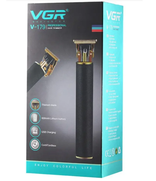 Триммер для волос на USB бритва для мужчин Триммер для бороды VGR V-179 - изображение 2