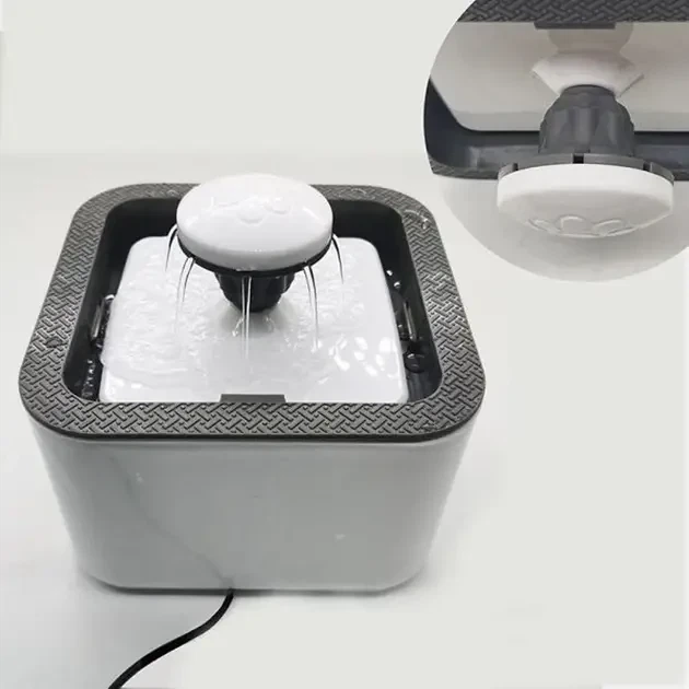 Поїльник для тварин Pet Water FOUNTAIN Автоматичний поїльник — фонтан - Фото 5 Поїльник для тварин Pet Water FOUNTAIN Автоматичний поїльник — фонтан - зображення 5
