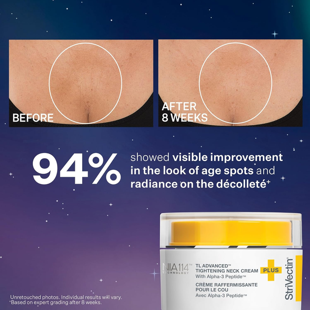 Набір для догляду за обличчям StriVectin Holiday Duo Крем для обличчя Contour Restore Tightening & Sculpting 50 мл + Крем для шиї та декольте TL Advanced Tightening Plus з пептидами 50 мл (840356501789) - зображення 10