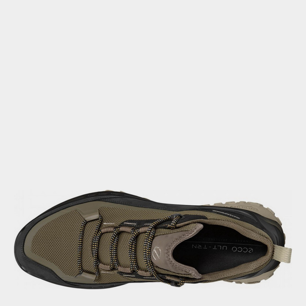 Buty sportowe męskie skórzane z membraną ECCO ULT-TRN M 82425456665 46 30.2 cm Zielone (194891296731) - obraz 3