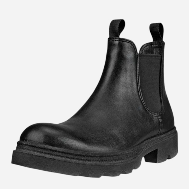 Sztyblety męskie skórzane ECCO Grainer M 21470401001 48 31.5 cm Czarne (194890870093) - obraz 2