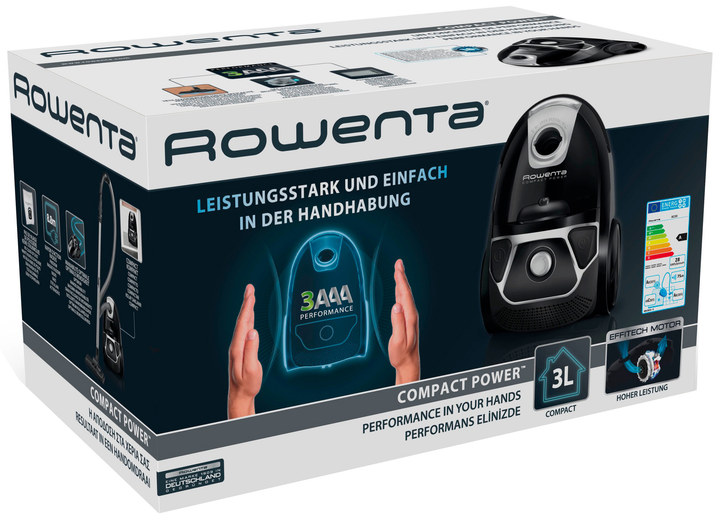 Пилосос для сухого прибирання ROWENTA Compact Power Animal Care RO3985EA - зображення 3