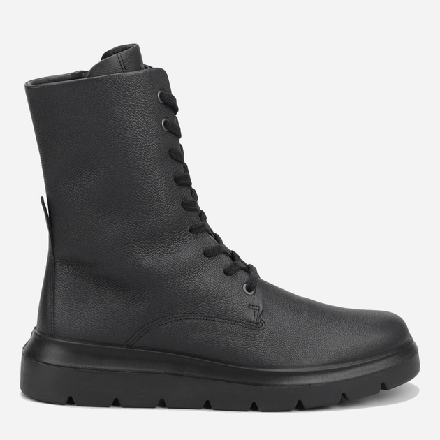 Glany damskie skórzane wysokie ECCO Nouvelle 21621301001 36 23 cm Czarne (194890904644) - obraz 1