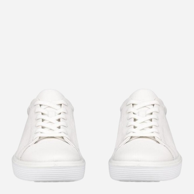 Sneakersy damskie skórzane ECCO Soft 60 W 21920301007 42 27.5 cm Białe (194891254793) - obraz 5