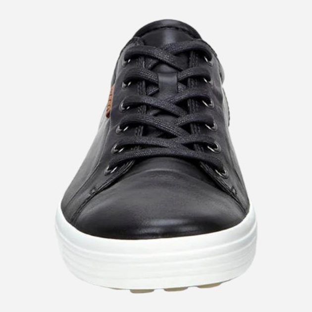 Sneakersy męskie skórzane ECCO Soft 7 M 43000401001 48 31.5 cm Czarne (809702499798) - obraz 5