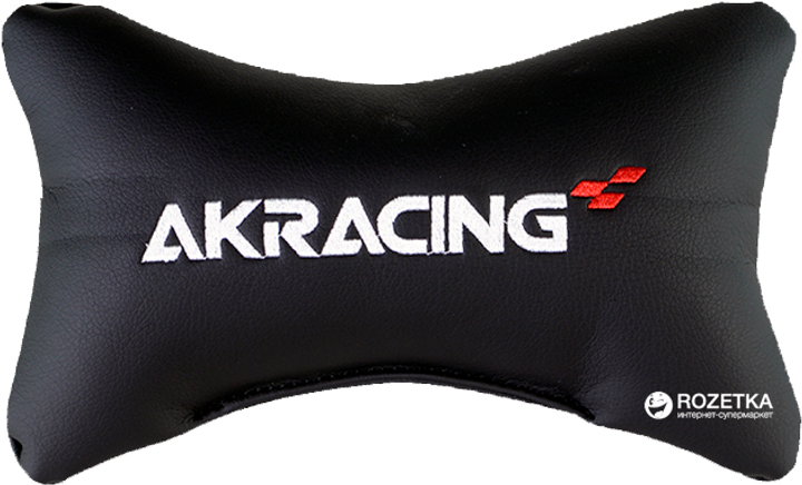 AKRacing NECK CUSHION PU LEATHER BLACK