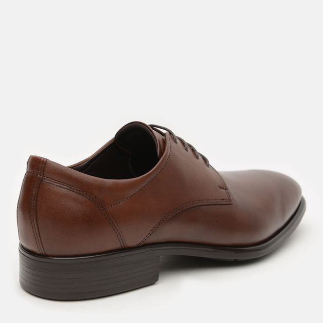 Buty derby męskie skórzane ECCO Citytray 51273401053 43 28.2 cm Brązowe (825840931136) - obraz 4