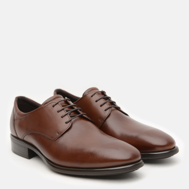 Buty derby męskie skórzane ECCO Citytray 51273401053 47 30.8 cm Brązowe (825840931174) - obraz 2