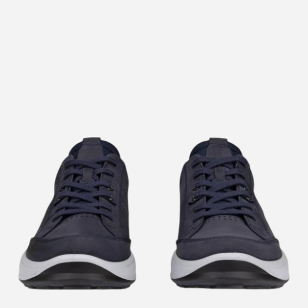 Sneakersy męskie skórzane ECCO Byway 2.0 52280450595 46 30.2 cm Granatowe (194891769686) - obraz 4