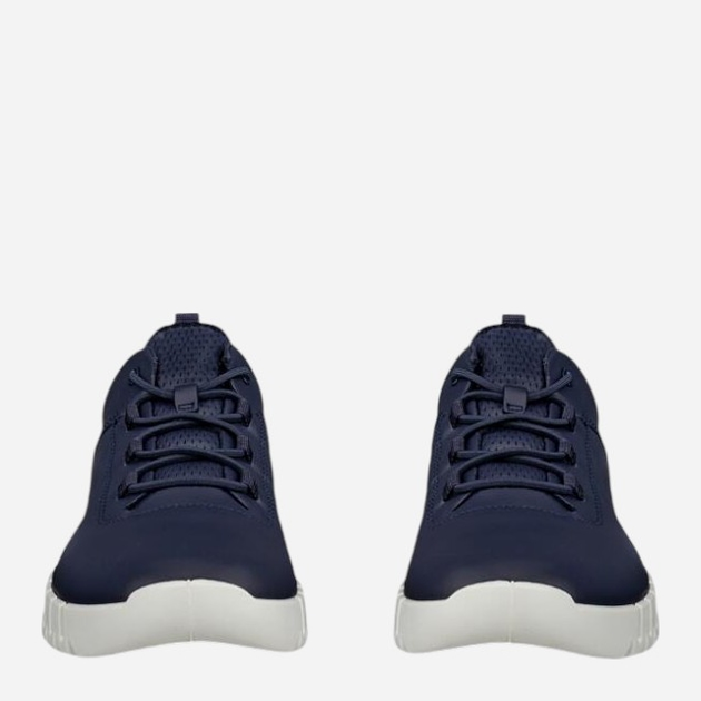 Sneakersy męskie skórzane ECCO Gruuv 52520450595 42 Granatowe (194891177030) - obraz 4