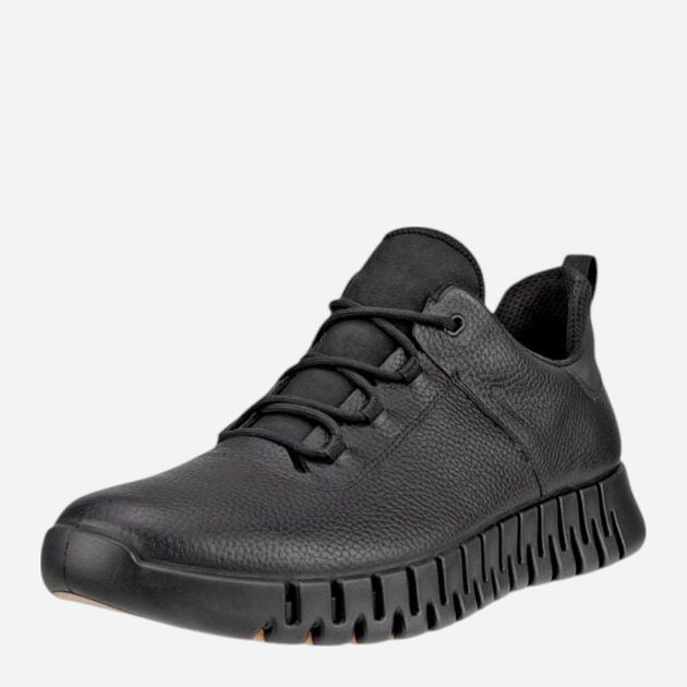 Sneakersy męskie skórzane ECCO Gruuv M 52522401001 40 25.5 cm Czarne (194891314336) - obraz 2