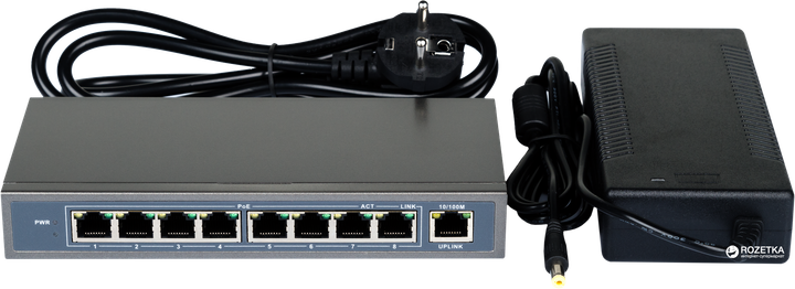 Комплект видеонаблюдения Green Vision GV-IP-K-L20/08 1080P (LP6752) - изображение 2