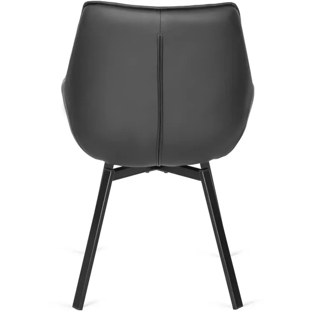 Стул поворотный MEBEL ELITE LUNA, Черный/экокожа ME.LUNA/CZ/E/K - изображение 6