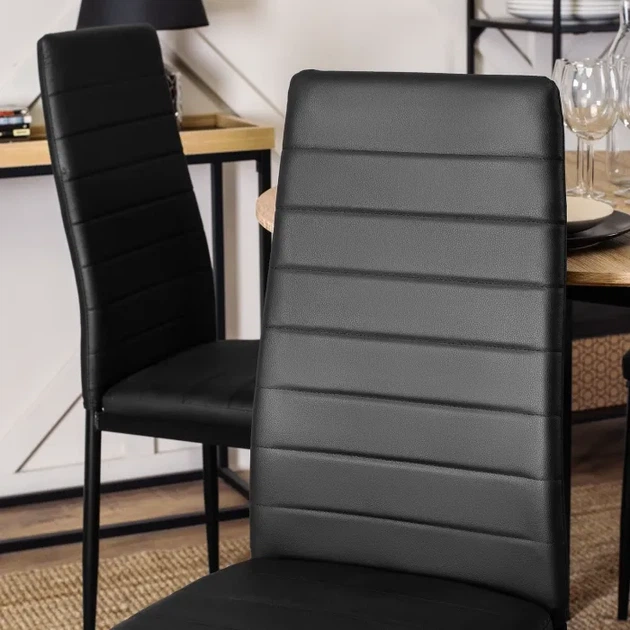 Стул MEBEL ELITE NARIS, черный / экокожа ME.NARIS/CZ/E/K - изображение 6