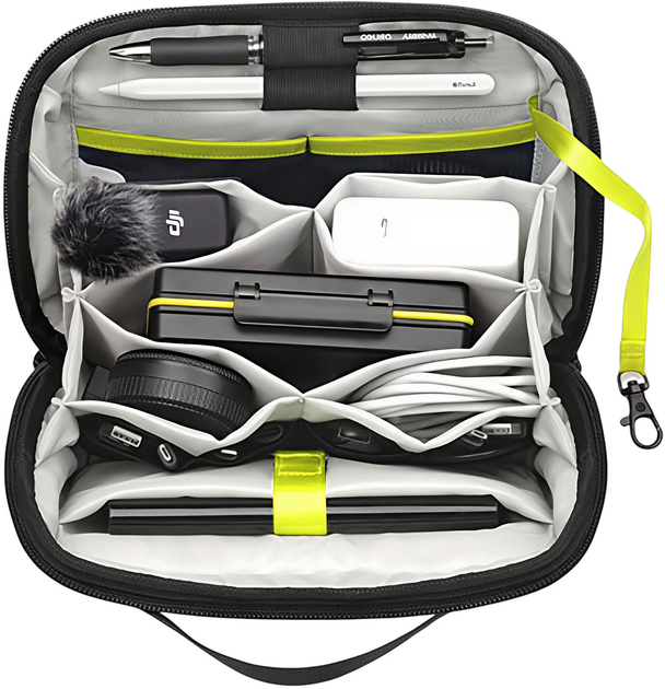 Органайзер для кабелів Allity ATB-100 Black/Green (5906667551068) - зображення 2
