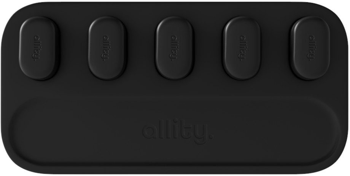 Органайзер для кабелів Allity ASA-410 Black (5906667550986) - зображення 2