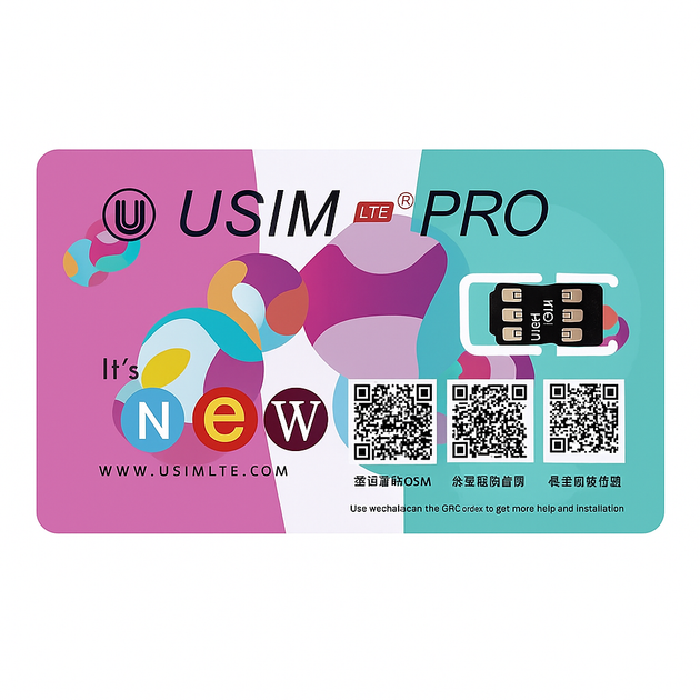 U-SIM LTE PRO v1.2.7 — Чіп для розблокування iPhone 6–16 Pro Max, QPE + IMSI, Підтримка iOS 16–18.5, Розблокування з eSIM, Доставка Новою Поштою, Укрпоштою, Міст, Rozetka - Фото 1 U-SIM LTE PRO v1.2.7 — Чіп для розблокування iPhone 6–16 Pro Max, QPE + IMSI, Підтримка iOS 16–18.5, Розблокування з eSIM, Доставка Новою Поштою, Укрпоштою, Міст, Rozetka - зображення 1