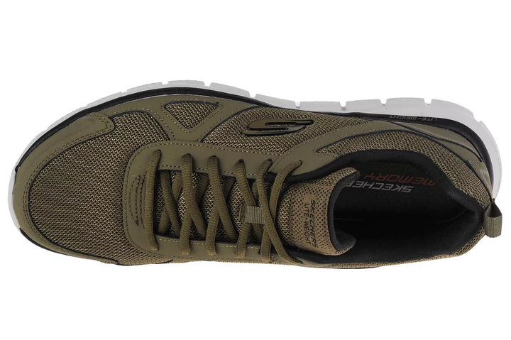 Мужские Кроссовки Skechers Track Оливковый 41 (7d52631/OLBK 41) - изображение 3
