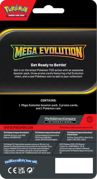 Доповнення Pokémon TCG: Mega Evolution - Premium Checklane Blister - Tyranitar/Meowscarada 12 шт (0196214115446) - зображення 5