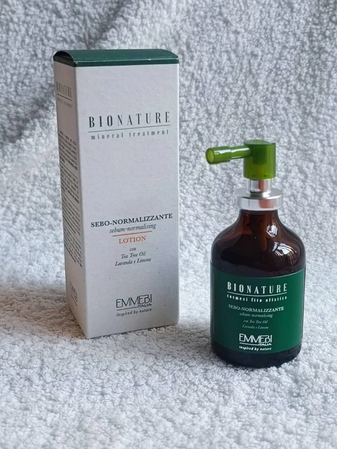 Себонормализуючий лосьйон BioNature Sebum Lotion 50ml Emmebi - Фото 4 Себонормализуючий лосьйон BioNature Sebum Lotion 50ml Emmebi - изображение 4