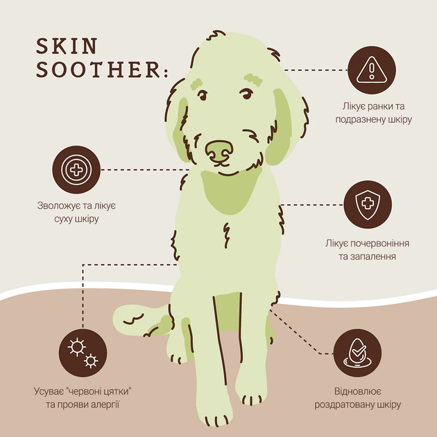 Бальзам для шкіри Skin Soother Natural Dog Company 4.25мл стик (ND-SKSR-01) - Фото 6 Бальзам для шкіри Skin Soother Natural Dog Company 4.25мл стик (ND-SKSR-01) - зображення 6