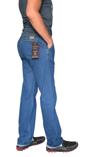 Джинси-брюки Montana Chino GRANADA 02 (літо) 34-34 синій - зображення 3