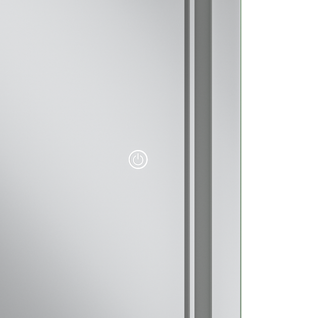Зеркало Mixxus Premium QUADRO MR20-80x60-Reverse с Led Touch, Anti-fog, диммером, регулятором яркости (MP6619) - изображение 4