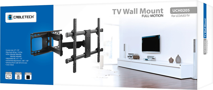 Кронштейн для телевізора Cabletech LPA49-463D 37-70" (UCH0205) - зображення 13