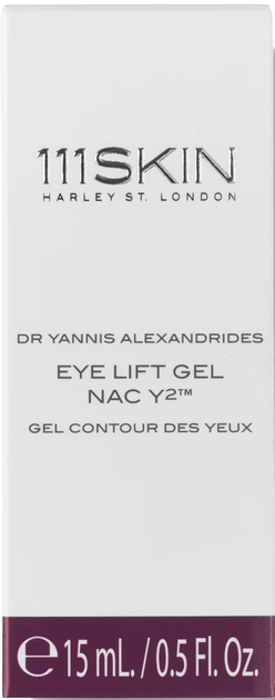 Żel pod oczy 111Skin NAC Y2 liftingujący 15 ml (5060280378768) - obraz 2