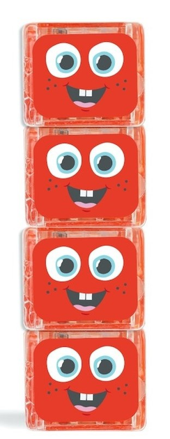 Kostki sensoryczne świecące w wodzie Glo Pals Sammy Czerwone (0850016823137) - obraz 3