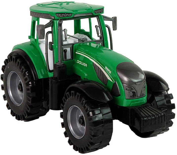 Zabawka LEAN Toys Ciągnik rolniczy z siewnikiem z napędem frykcyjnym Zielony 14835 (5905515353007) - obraz 5