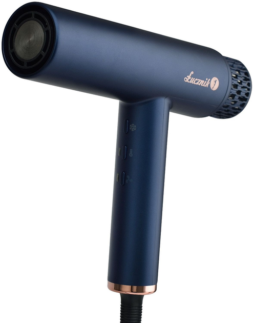 Фен Lucznik HyperAir IQ 1.0 Midnight Blue - зображення 3