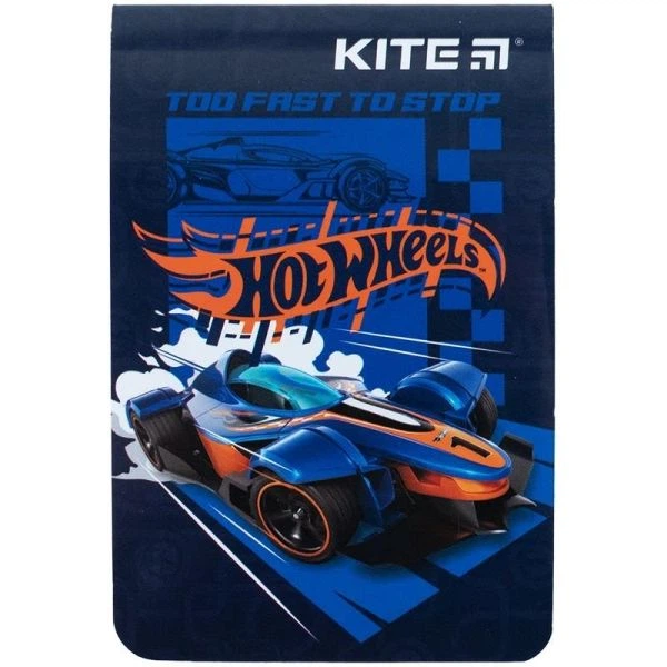 Блокнот Kite Hot Wheels 48 аркушів, клітинка HW23-224 - Фото 1 Блокнот Kite Hot Wheels 48 аркушів, клітинка HW23-224 - изображение 1