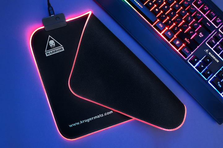 Podkładka gamingowa Kruger&Matz Warrior Speed Black (5901890060547) - obraz 6