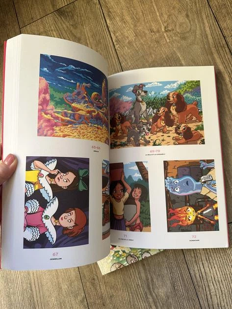 Раскраски по номерам, Том 11, Бемби 100 картинок Disney Les Grands Classiques - изображение 2