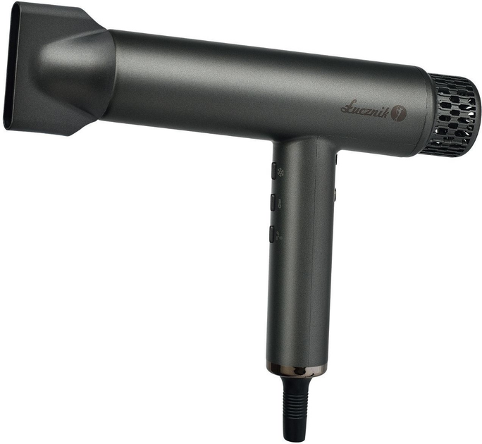 Фен Lucznik HyperAir IQ 1.0 Midnight Gray - зображення 5