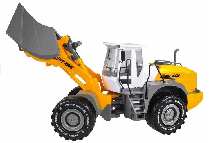 Zabawka LEAN Toys Spychacz Duży plastikowy z napędem 1815 (5905884458358) - obraz 3
