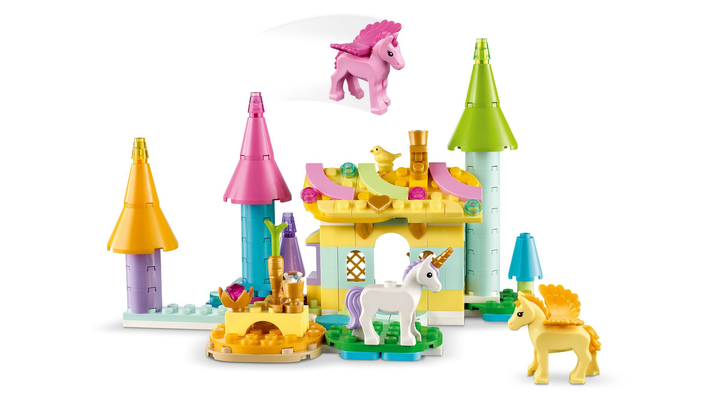 Zestaw klocków LEGO Creator Zamek jednorożca 390 elementów (31175) - obraz 4