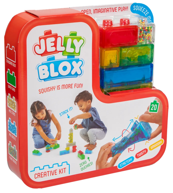 Miękkie klocki Goliath Jelly Blox Creative Kit (8720077316928) - obraz 1