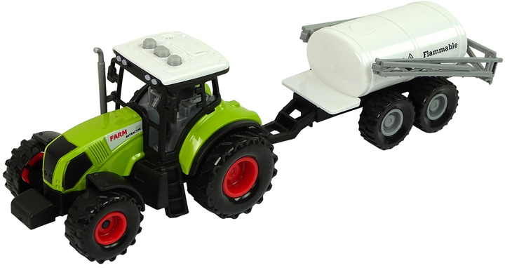 Zestaw LEAN Toys Farma Traktory z naczeppami i opryskiwaczem 3 szt 9952 (5904204758093) - obraz 4