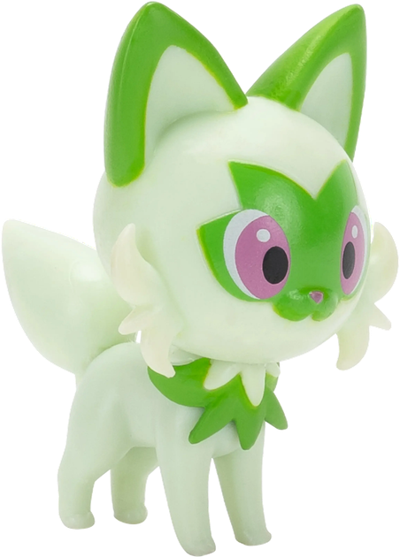 Figurka Jazwares Pokemon Clip N Go Sprigatito z Repeat Ball (0191726757818) - obraz 4