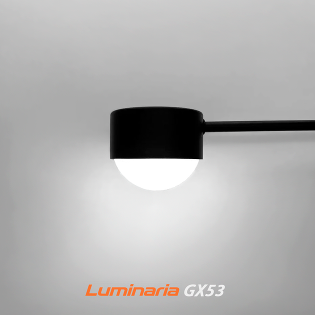 Светодиодная лампа LED LUMINARIA GX53 SPHERE 12W 5200K (естественный белый свет) 1080Lm Ø75х47мм - изображение 2