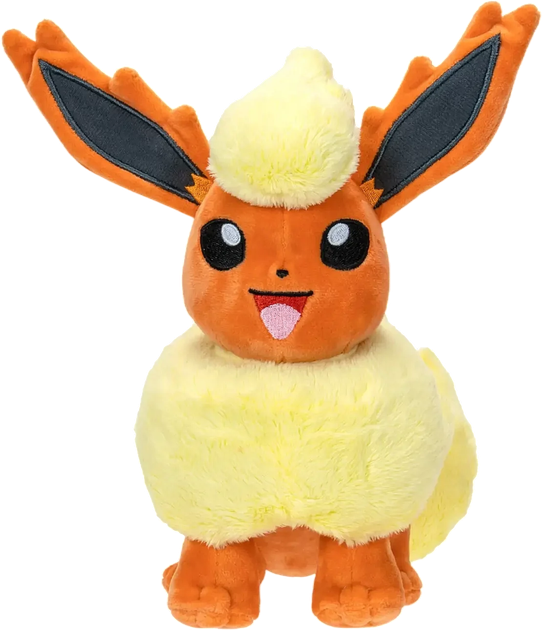 Плюшева іграшка Jazwares Pokemon Flareon Cdu 20 см (0191726507222) - зображення 1