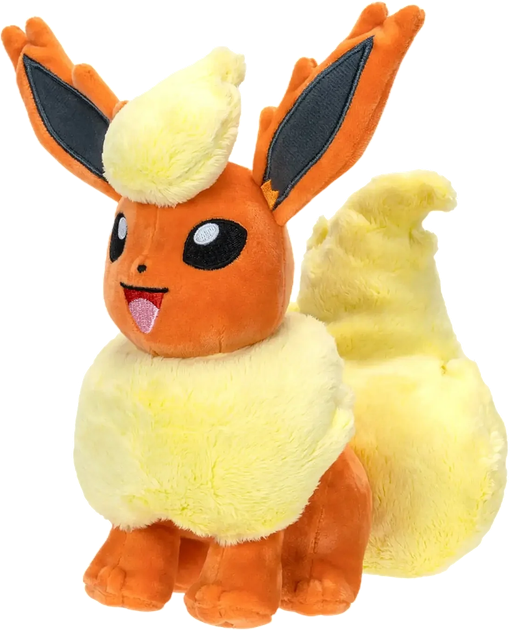 Плюшева іграшка Jazwares Pokemon Flareon Cdu 20 см (0191726507222) - зображення 3