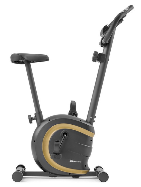 Велотренажер Hop-Sport HS-015H Vox золотистий. Магнітний, 8 рівнів, до 120 кг, для дому, кардіо - зображення 5