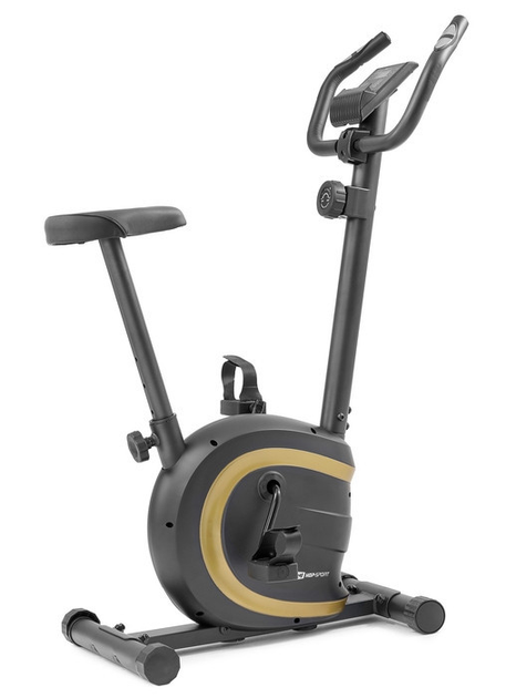 Велотренажер Hop-Sport HS-015H Vox золотистий. Магнітний, 8 рівнів, до 120 кг, для дому, кардіо - зображення 12