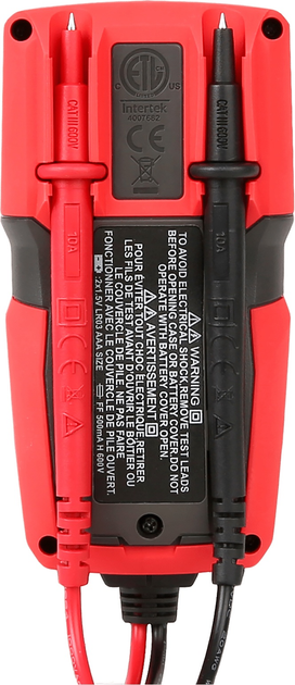 Мультиметр універсальний UNI-T UT125C (MIE0323) - зображення 2